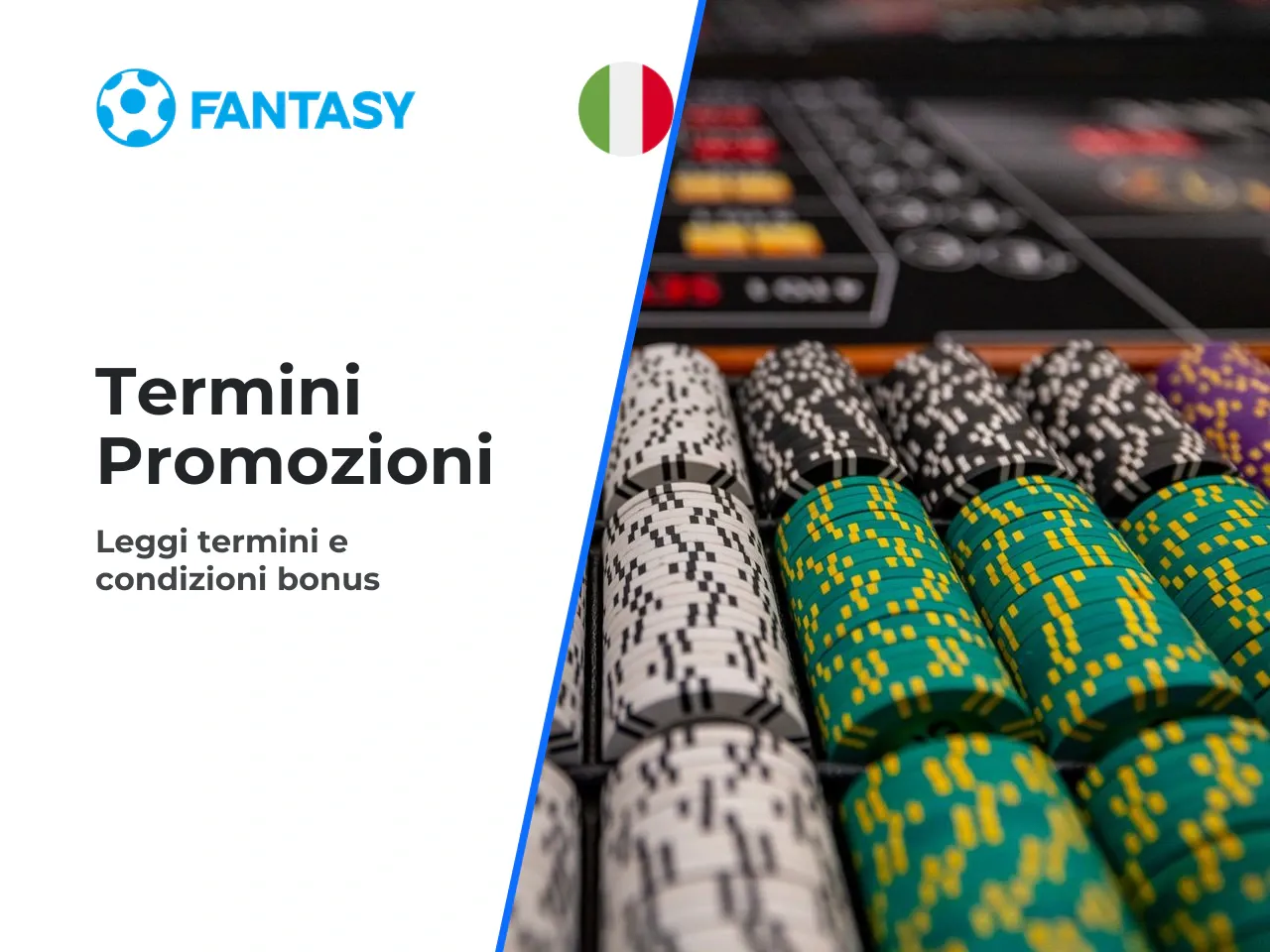 Codice promo, deposito e termini da controllare